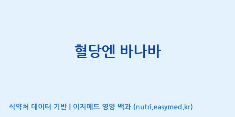 [(주)웰레스트] 혈당엔 바나바 효능, 성분 및 부작용 주의사항 완벽 정리