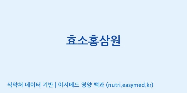 [(주)비티진] 효소홍삼원 효능, 성분 및 부작용 주의사항 완벽 정리