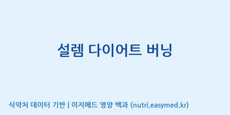 [주식회사 상상바이오] 설렘 다이어트 버닝 효능, 성분 및 부작용 주의사항 완벽 정리